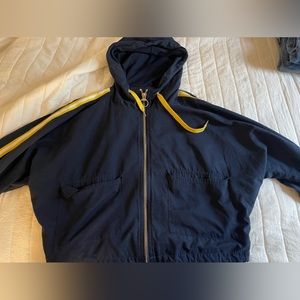 Cropped Bomber Jacket